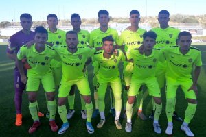 El once del Almería B.