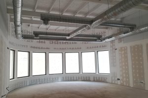 Las obras de la Bilbioteca Municipal, imagen de archivo.