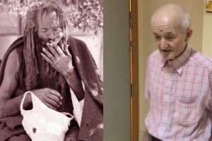 A la izquierda, el protagonista de esta historia en una imagen antigua. A la derecha, Thomas en la actualidad.