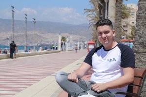 Alejandro Pino España, en Almería