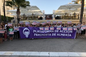 Concentración en el Mirador de la Rambla