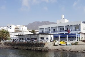 El Restaurante La Isleta tiene las mejores vistas al Cabo.
