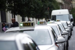 Los taxitas van a la huelga