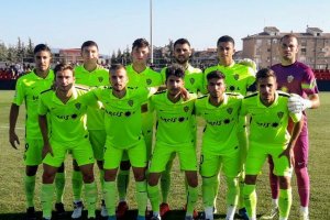 El once del Almería B.