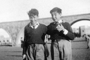 Los adolescentes jugaban en el solar bajo el puente de piedra que iba desde la estación del tren al Cable Francés.