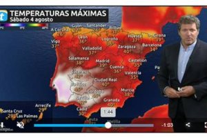Previsión del tiempo en España para el fin de semana.