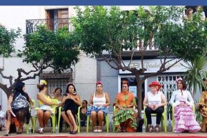 Cinteras casadas en la edición del año pasado del Encuentro de turreros.