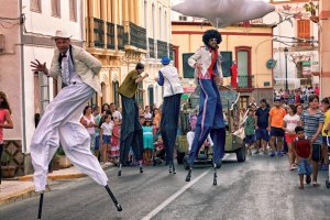 Imagen de las fiestas de Tabernas de 2017.