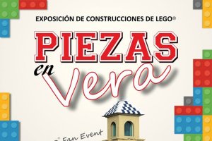 Cartel Exposición de Lego en Vera.