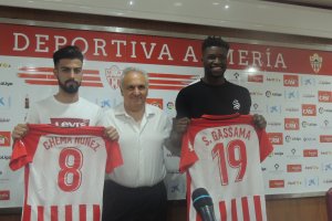 Alfonso con Sekou y Chema.