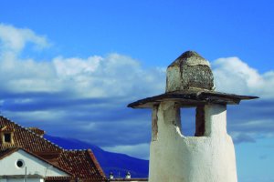 Paisaje típico de esta comarca.