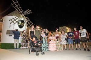 El histórico ambigú del Molino de Los Díaz en el Real de la Feria.