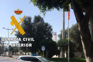 Vehículo de la Guardia Civil