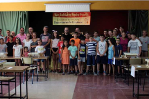 Los participantes en el evento.