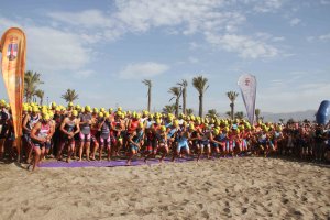 Salida del triatlón el año pasado.