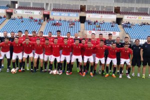 Foto de familia del Almería B.