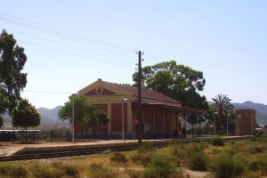 Estación de tren de Pulpí.