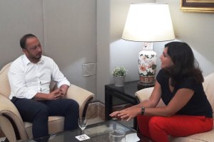 Alfonso Rodríguez Gómez de Celis y Eva Navarrete