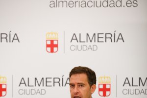 Miguel  Ángel Castellón, en la última Junta de Gobierno Local.