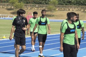Joaquín ha entrenado hoy con normalidad.