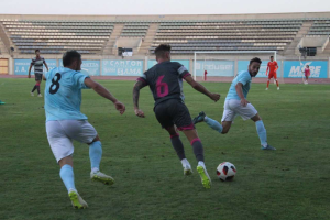 Los jugadores celestes, preparados para el estreno.