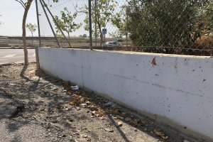 La agresión se produjo en la vía entre el río y el recinto ferial