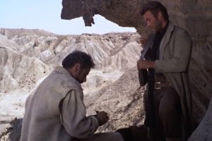 Fotograma de \'El bueno, el feo y el malo\', rodada en parte en Almería.