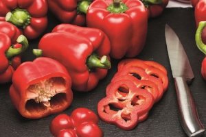 El pimiento California es uno de los productos de referencia del campo almeriense.