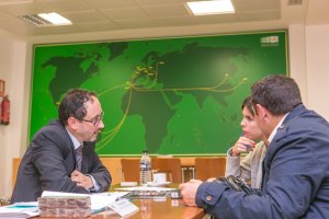 Reunión para preparar un plan de internacionalización en Extenda