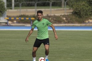 Juan Ibiza entrenando en el Anexo.