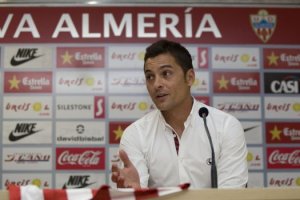 Francisco en su etapa en el Almería.