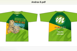 Las camisetas de la carrera.