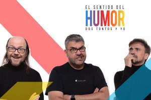 Cartel de la obra que traerá a Roquetas a Santiago Segura, Florentino Fernández y José Mota.