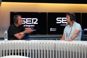 Manu Carreño y Julen Lopetegui en El Larguero.