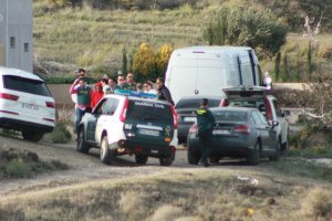 Ana Julia  Quezada en la finca de Rodalquilar