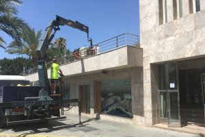 Obras realizadas este verano en el Gran Hotel.