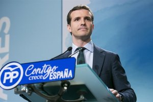 Pablo Casado, líder del PP, no piensa dimitir.