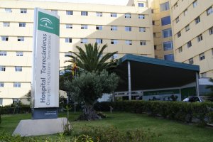 Fachada del Hospital Torrecárdenas, cuyo personal ha recibido formación para la detección precoz de la sepsis.