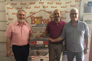 Juan Antonio Almansa, Santos Álvarez e Ismael Torres.