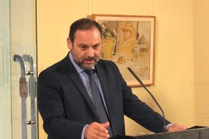 José Luis Ábalos este jueves en Murcia.