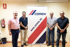 Reunión con representantes de Cemex.