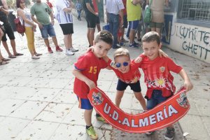 Pequeños pero grandes aficionados.