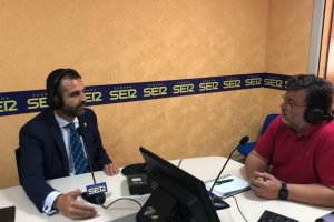 Ramón Fernández-Pacheco junto a Alfredo Casas en la entrevista en Hoy por Hoy