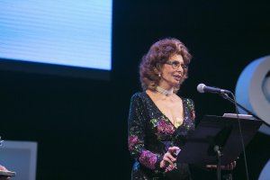 Sophia Loren en la última edición dirigida por Iznaola.