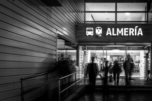 Fotografía de la Intermodal incluida en el libro de Manu Méndez.