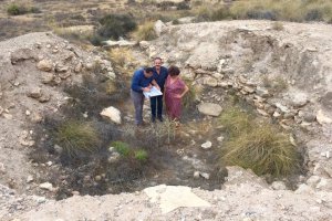 Visita a Los Millares por parte de Cultura de la Junta.