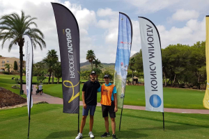 El golfista almeriense sigue progresando.