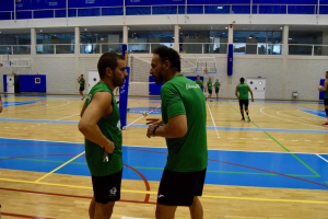 Manolo Berenguel dando instrucciones.