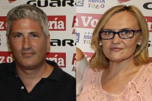 Ismael Torres, izquierda, y Antonia Fernández, fotografiados en un mismo acto hace unos años