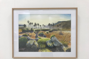 Una de las obras de Sarabia.